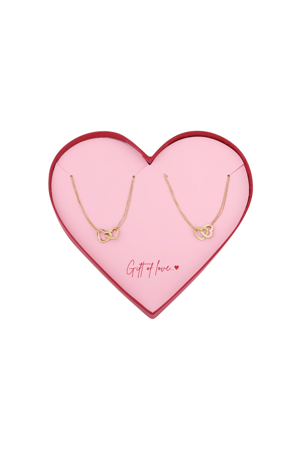 Gift of love heart bracelets