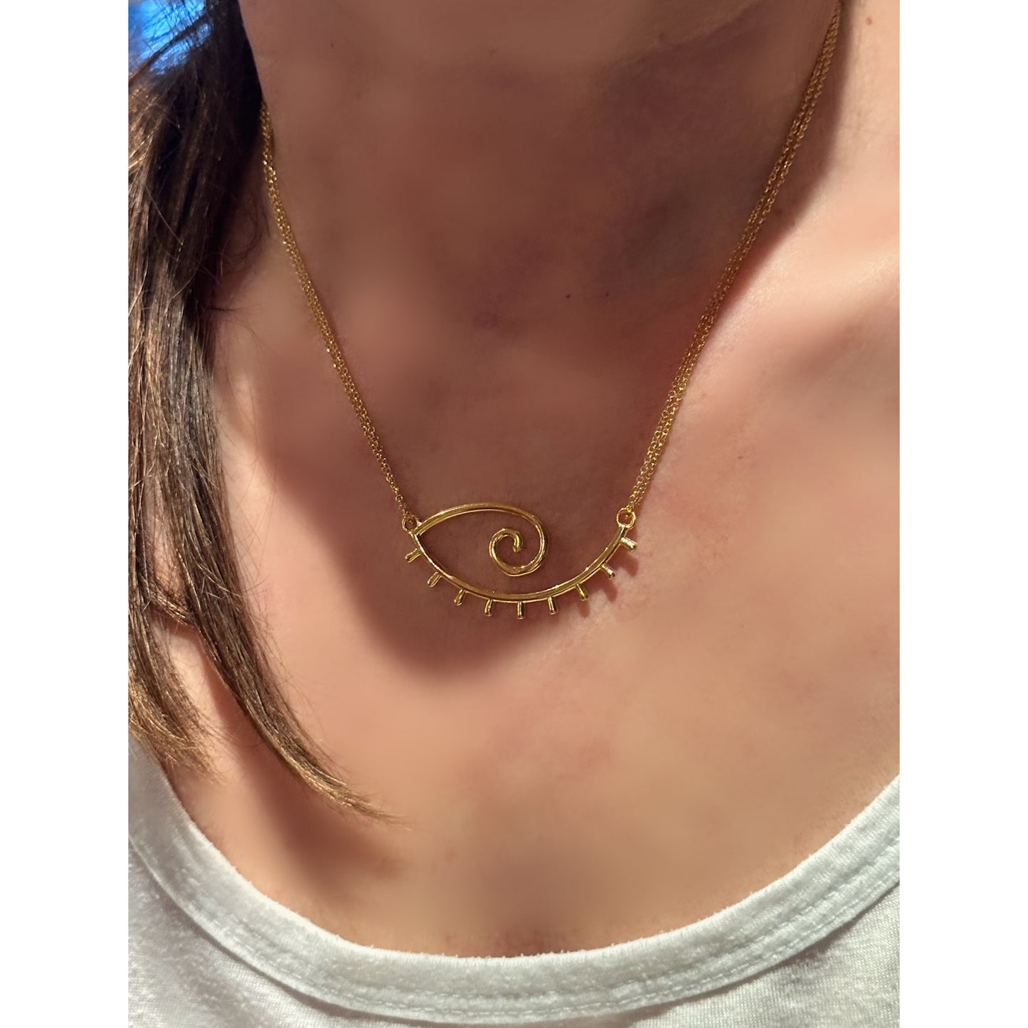 Keep an eye on me necklace