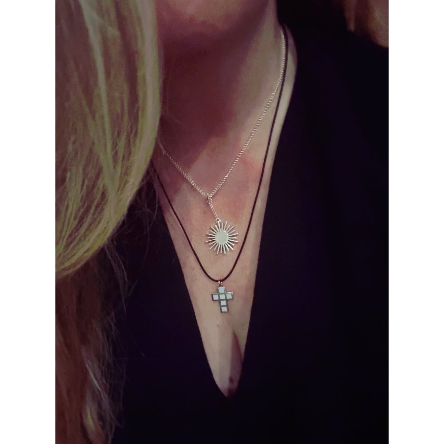 Sun on a chain