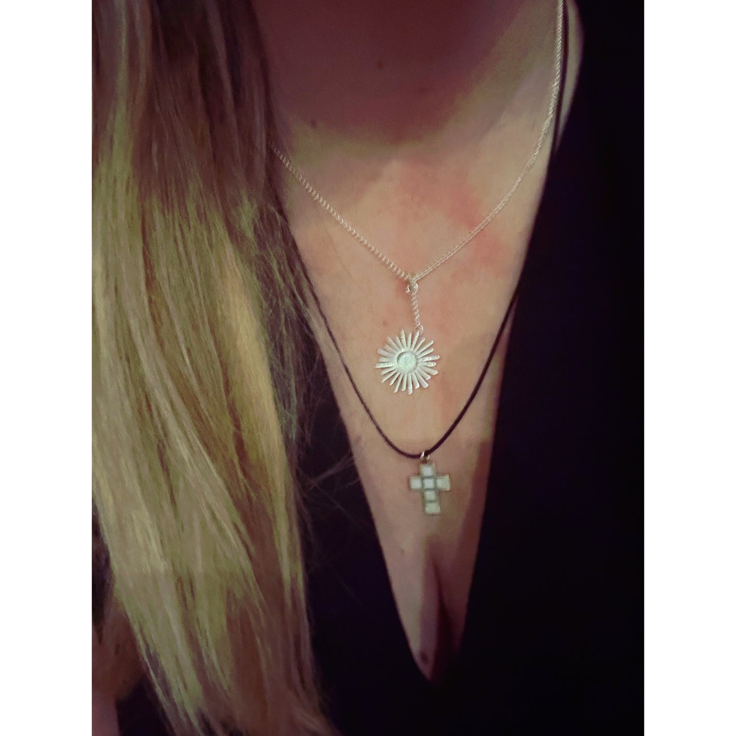 Sun on a chain