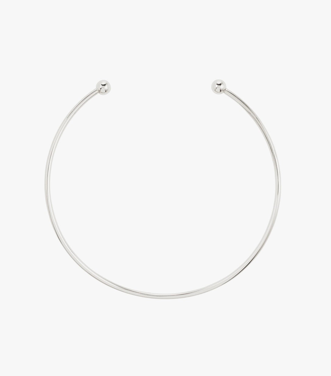 CHARM choker silver-plated