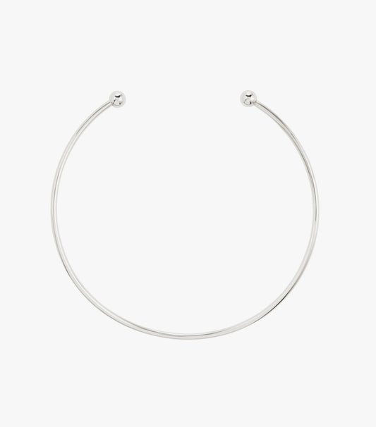 CHARM choker silver-plated