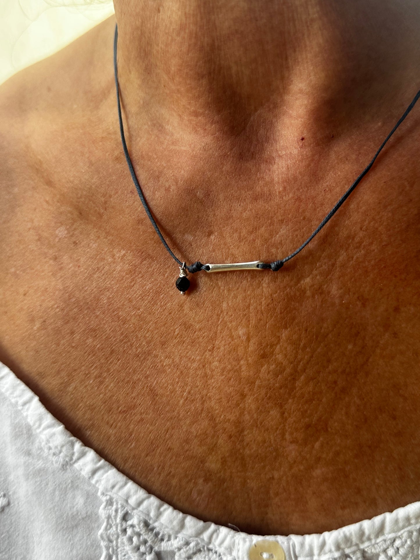 Serenity Bar Necklace