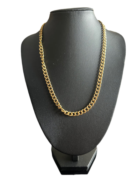 ET Chain – Gourmet Necklace in Gold-Plated Silver 925