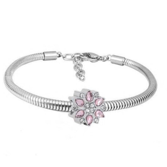 Bracelet with flower charm