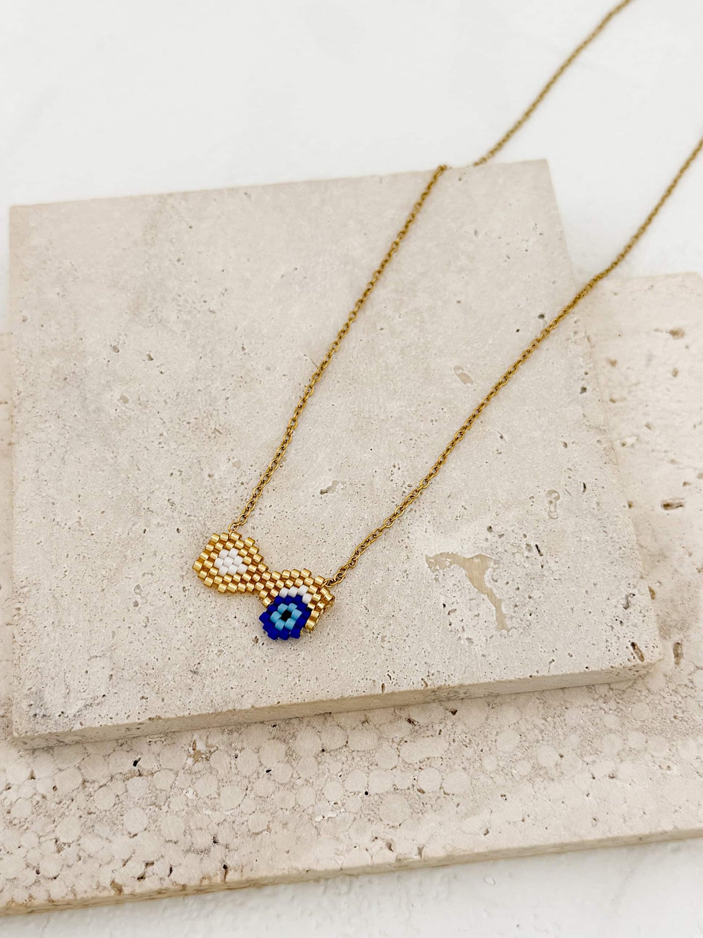 Gold mijuki infinity eye