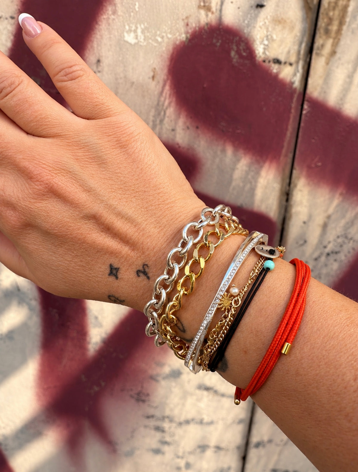 Sculpted Silver Bracelet