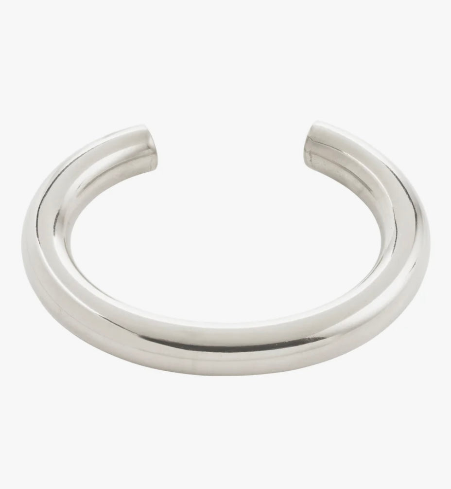 PHASE bangle silver-plated