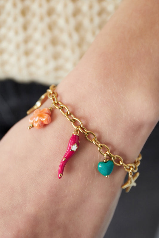 Festive  beads bracelet