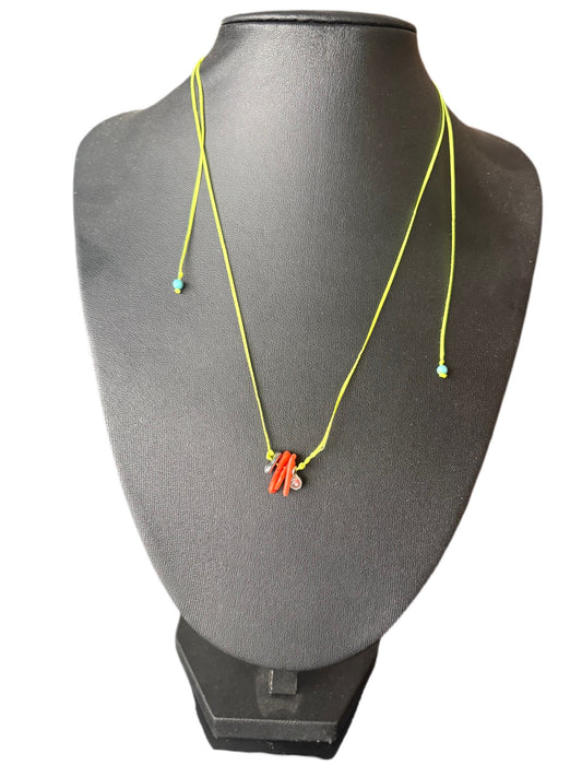 Lumi Coral Necklace