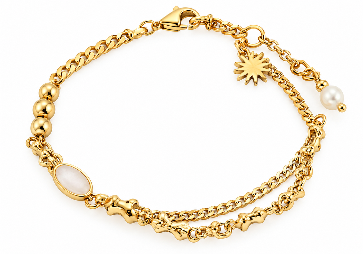 Soleil Pearl Bracelet