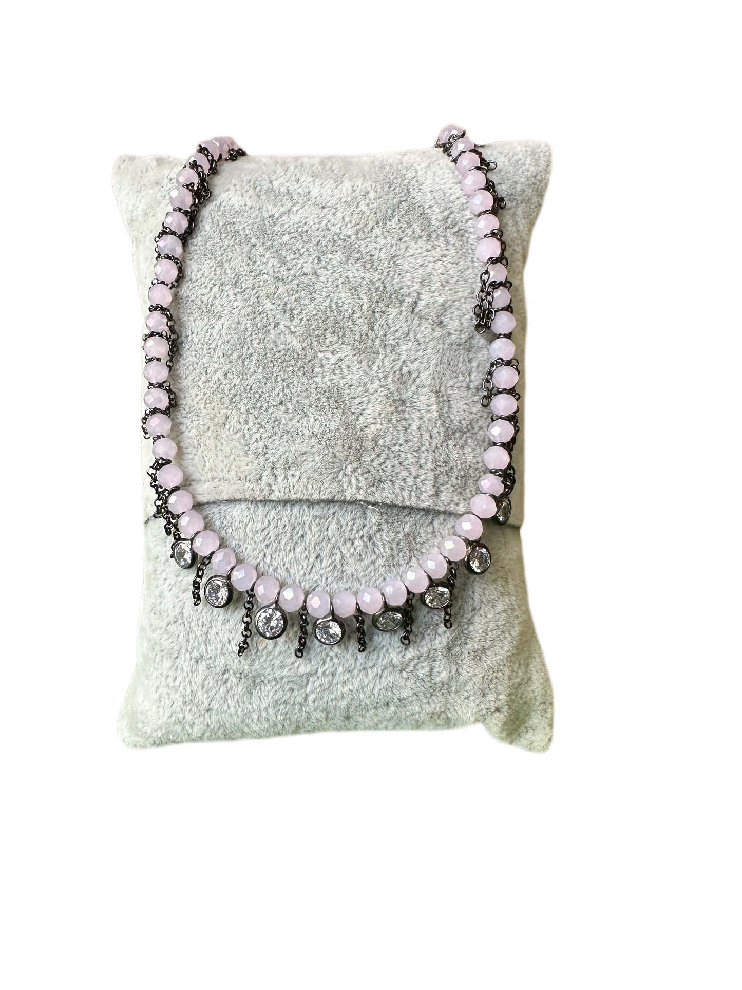 Pink Cloud Necklace