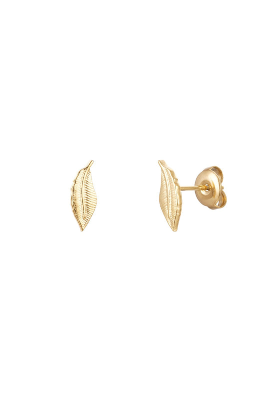 Feather ear stud